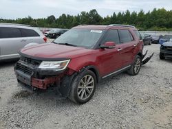 Ford salvage cars for sale: 2017 Ford Explorer Limited