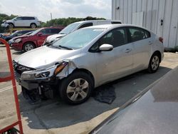 KIA salvage cars for sale: 2017 KIA Forte LX