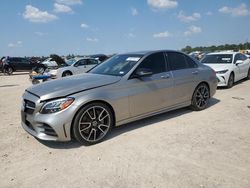 Mercedes-Benz c-Class salvage cars for sale: 2019 Mercedes-Benz C300