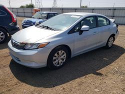 Honda salvage cars for sale: 2012 Honda Civic LX