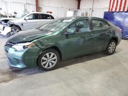 Toyota Corolla salvage cars for sale: 2016 Toyota Corolla L