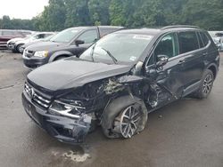 Salvage cars for sale from Copart Glassboro, NJ: 2021 Volkswagen Tiguan SE