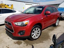 Mitsubishi Outlander salvage cars for sale: 2014 Mitsubishi Outlander Sport ES