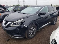 Nissan Murano salvage cars for sale: 2018 Nissan Murano S