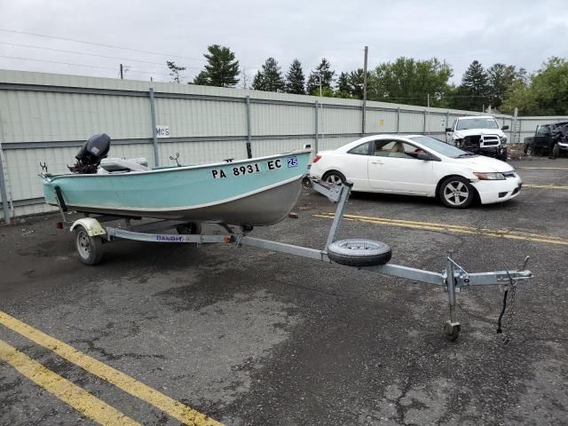 1976 Dura Boat With Trailer