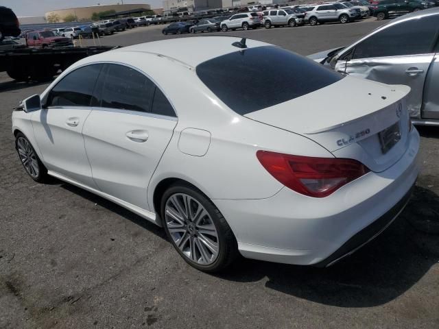 2018 Mercedes-Benz CLA 250