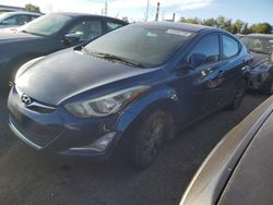 Salvage cars for sale from Copart Denver, CO: 2016 Hyundai Elantra SE