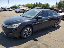 Salvage cars for sale from Copart Denver, CO: 2017 Honda Accord EXL