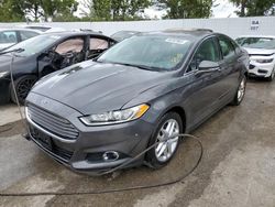 Ford Fusion salvage cars for sale: 2015 Ford Fusion SE