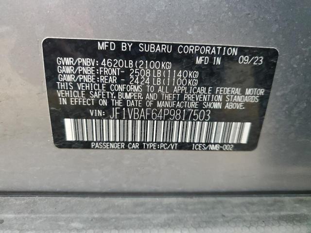 2023 Subaru WRX Premium