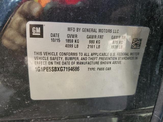 2016 Chevrolet Cruze Limited lt