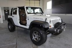 Jeep Wrangler salvage cars for sale: 2012 Jeep Wrangler Unlimited Rubicon