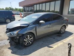 Salvage cars for sale from Copart Fort Wayne, IN: 2021 Nissan Versa SV