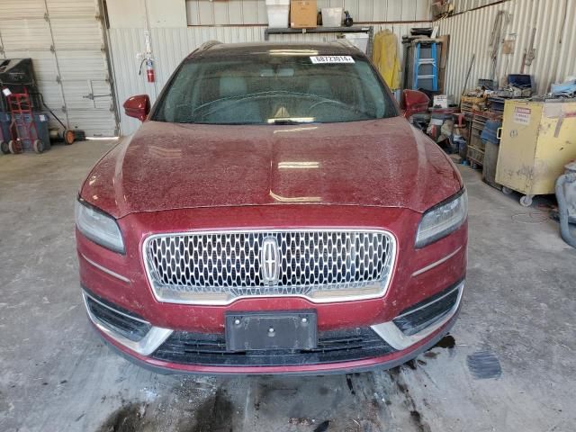 2019 Lincoln Nautilus Reserve