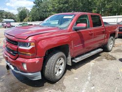 Chevrolet Silverado k1500 lt salvage cars for sale: 2018 Chevrolet Silverado K1500 LT