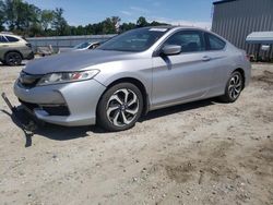 Honda salvage cars for sale: 2016 Honda Accord LX-S