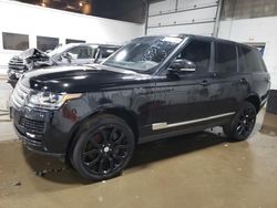 Land Rover salvage cars for sale: 2016 Land Rover Range Rover HSE