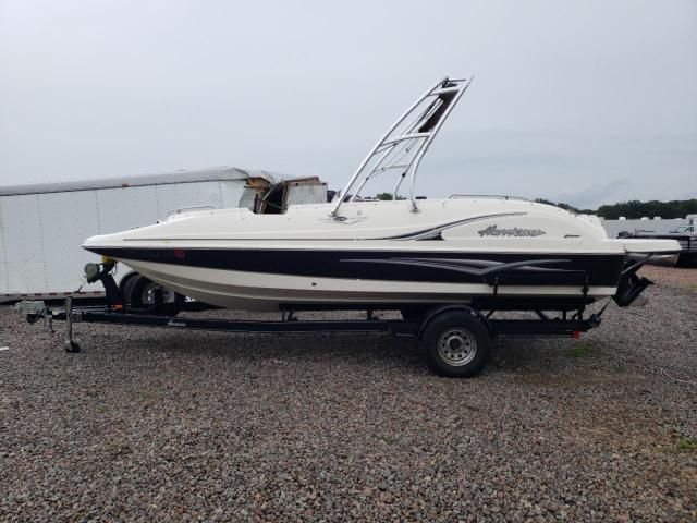 2006 Hurricane Boat With Trailer