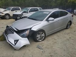 Hyundai salvage cars for sale: 2020 Hyundai Elantra SEL