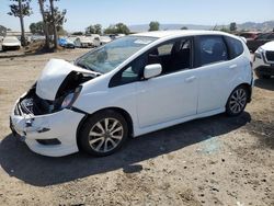 Vehiculos salvage en venta de Copart San Martin, CA: 2012 Honda FIT Sport