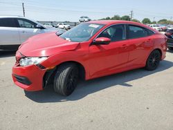 Honda Civic salvage cars for sale: 2016 Honda Civic LX