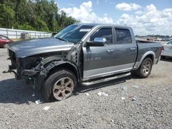 Salvage cars for sale from Copart Tifton, GA: 2012 Dodge RAM 1500 Laramie