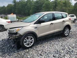 Ford salvage cars for sale: 2017 Ford Escape S