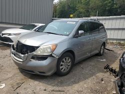 Honda Odyssey ex salvage cars for sale: 2010 Honda Odyssey EX