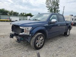 Ford f-150 salvage cars for sale: 2018 Ford F150 Supercrew