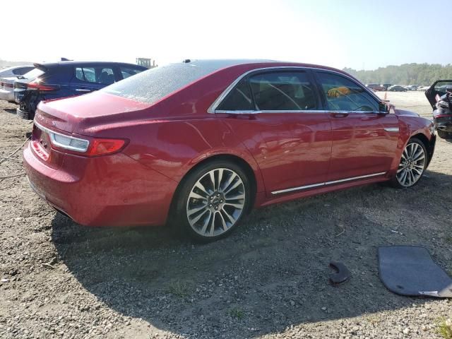 2017 Lincoln Continental Reserve