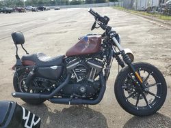 Harley-Davidson salvage cars for sale: 2017 Harley-Davidson XL883 Iron 883