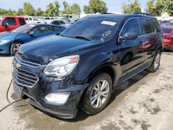 Chevrolet Equinox salvage cars for sale: 2017 Chevrolet Equinox LT