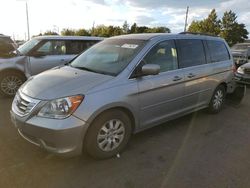 Honda Odyssey ex salvage cars for sale: 2009 Honda Odyssey EX