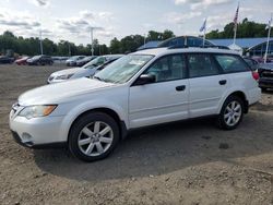 Subaru Outback salvage cars for sale: 2009 Subaru Outback 2.5I