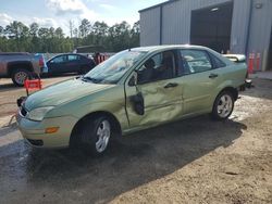 Ford Focus salvage cars for sale: 2007 Ford Focus ZX4