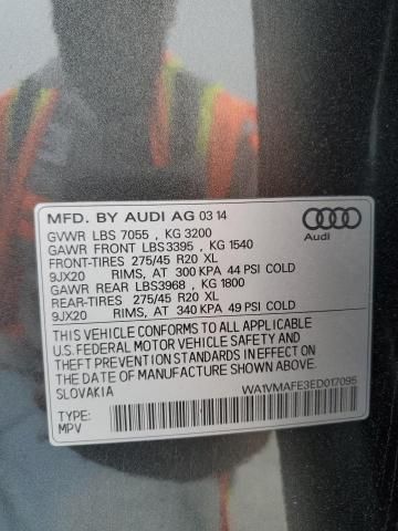 2014 Audi Q7 Prestige