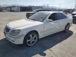 Mercedes-Benz salvage cars for sale: 2002 Mercedes-Benz S 500