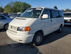 Volkswagen Eurovan salvage cars for sale: 2003 Volkswagen Eurovan MV