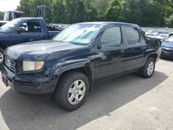 Salvage cars for sale from Copart Glassboro, NJ: 2006 Honda Ridgeline RTL