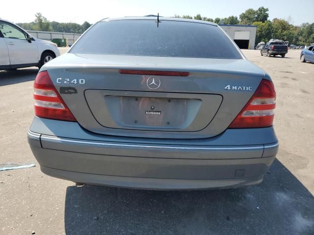 2005 Mercedes-Benz C 240 4matic