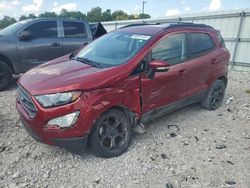 Ford Ecosport salvage cars for sale: 2018 Ford Ecosport SES