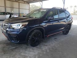 Subaru salvage cars for sale: 2019 Subaru Forester Sport