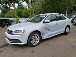 Volkswagen salvage cars for sale: 2017 Volkswagen Jetta S