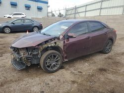 Toyota Corolla salvage cars for sale: 2017 Toyota Corolla L