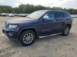 Jeep Grand Cherokee salvage cars for sale: 2015 Jeep Grand Cherokee Limited