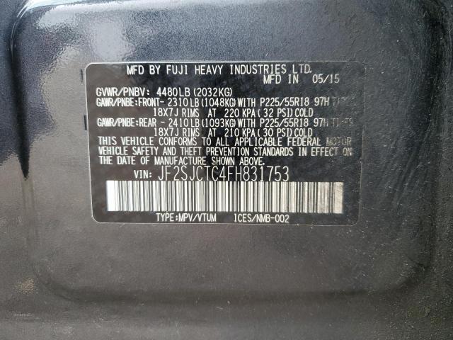 2015 Subaru Forester 2.5I Touring