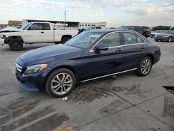 Mercedes-Benz salvage cars for sale: 2018 Mercedes-Benz C 300 4matic