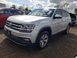 Volkswagen salvage cars for sale: 2018 Volkswagen Atlas SE