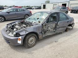 Honda Civic salvage cars for sale: 1995 Honda Civic DX