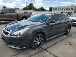 Subaru Legacy salvage cars for sale: 2013 Subaru Legacy 2.5I